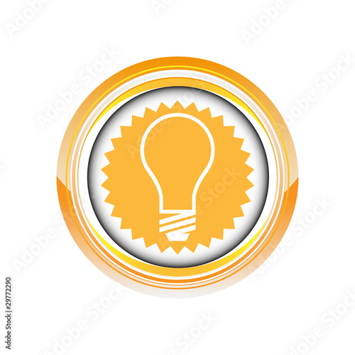 ampoule lumière énergie logo picto web icône design symbole