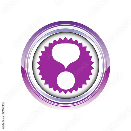 point exclamation logo picto web icône design symbole