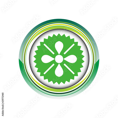 carreau floral fleur déco logo picto web icône design symbole