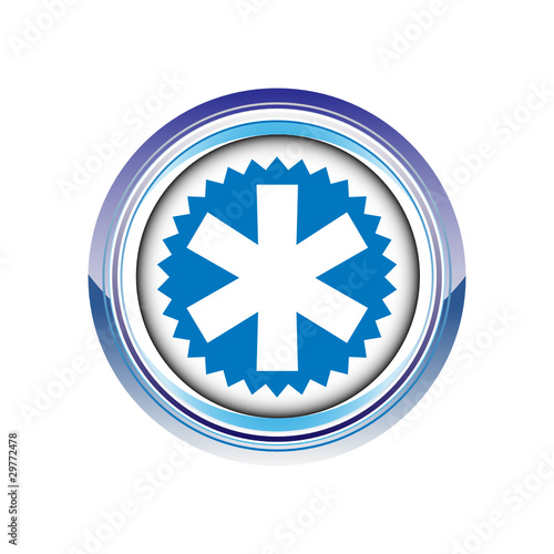 croix ambulance soins logo picto web icône design symbole