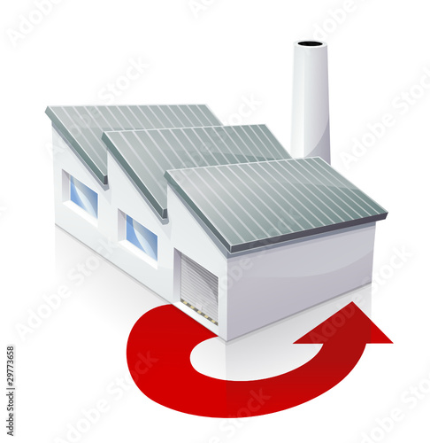 Rappel de produit à l'usine (reflet)