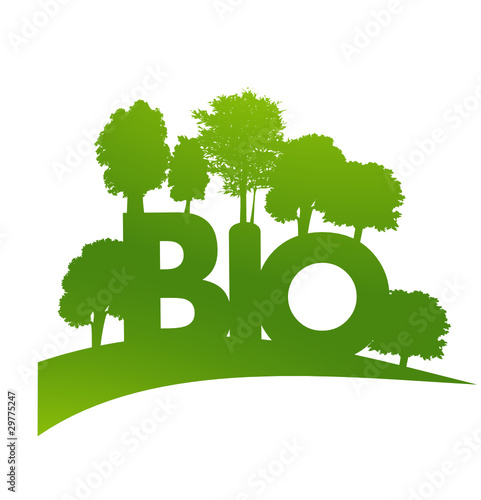 logo bio arbre