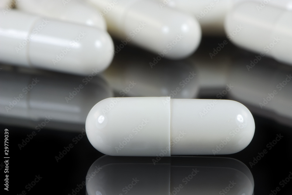 White capsules White capsules