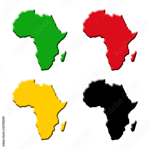Afrique 4 couleurs
