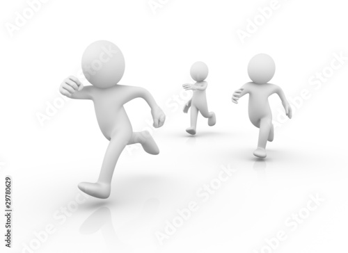 Runners / Running men