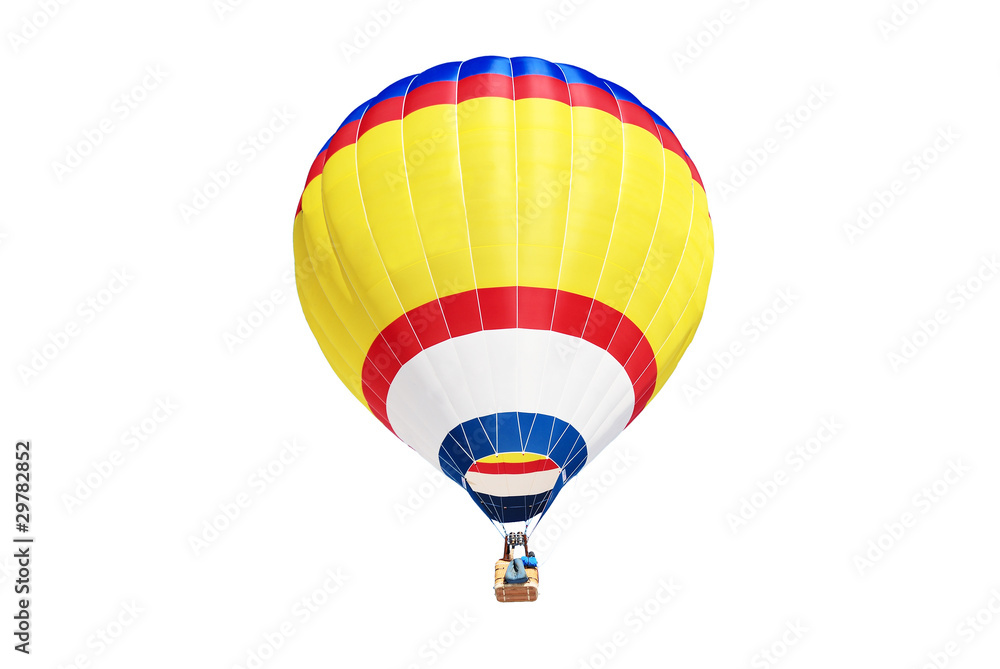 Naklejka premium hot air ballon