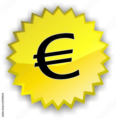 étiquette euros