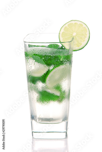 Classic Mojito Cocktail drink lime mint