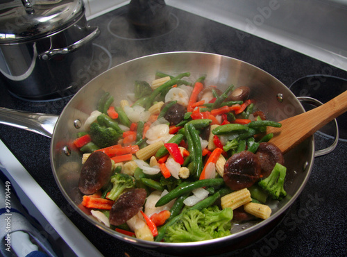 Stir fry vegetables