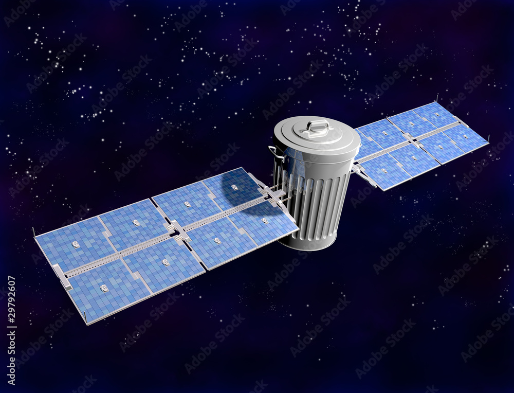 Fototapeta premium Space Junk