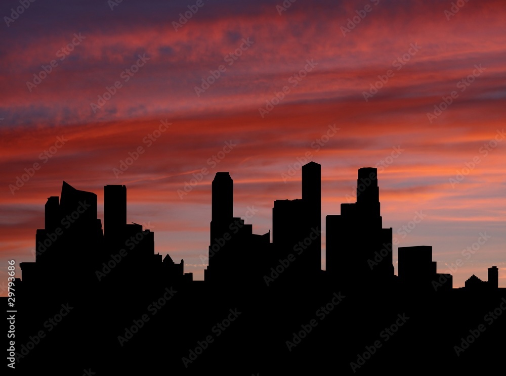 Singapore Skyline at sunset with beautiful sky illustration Singapore Skyline at sunset with beautiful sky illustration