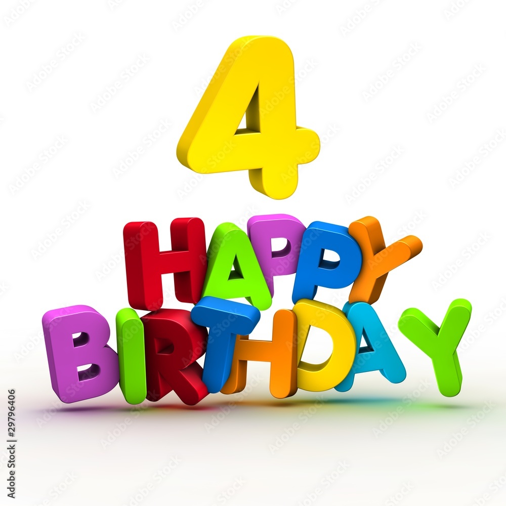 happy birthday 4