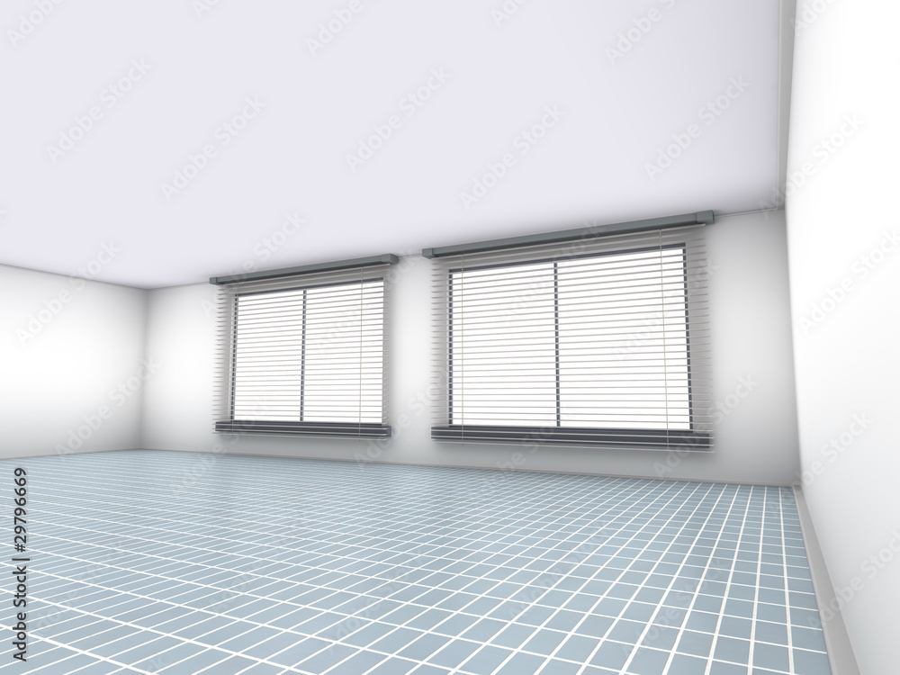 Fototapeta premium Leerer Raum