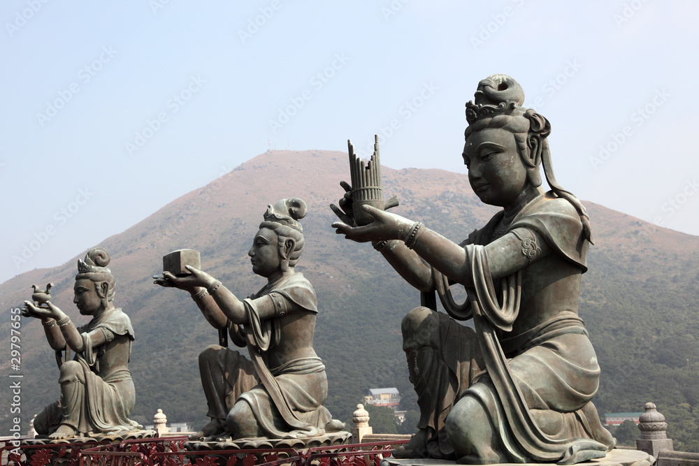Buddhist Statue in Tian Tan Hong Kong, China
