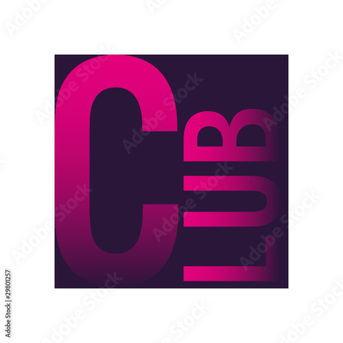 club danse logo picto icone symbole mot alphabet graphisme