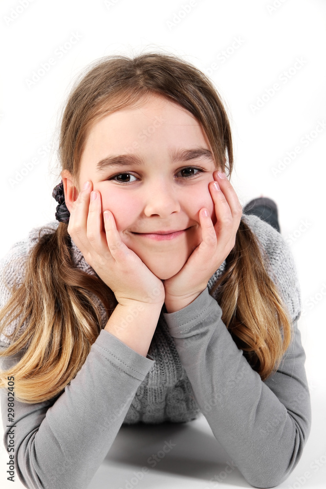 nettes Mädchen nettes Mädchen