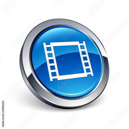 icône bouton internet cinéma film pellicule