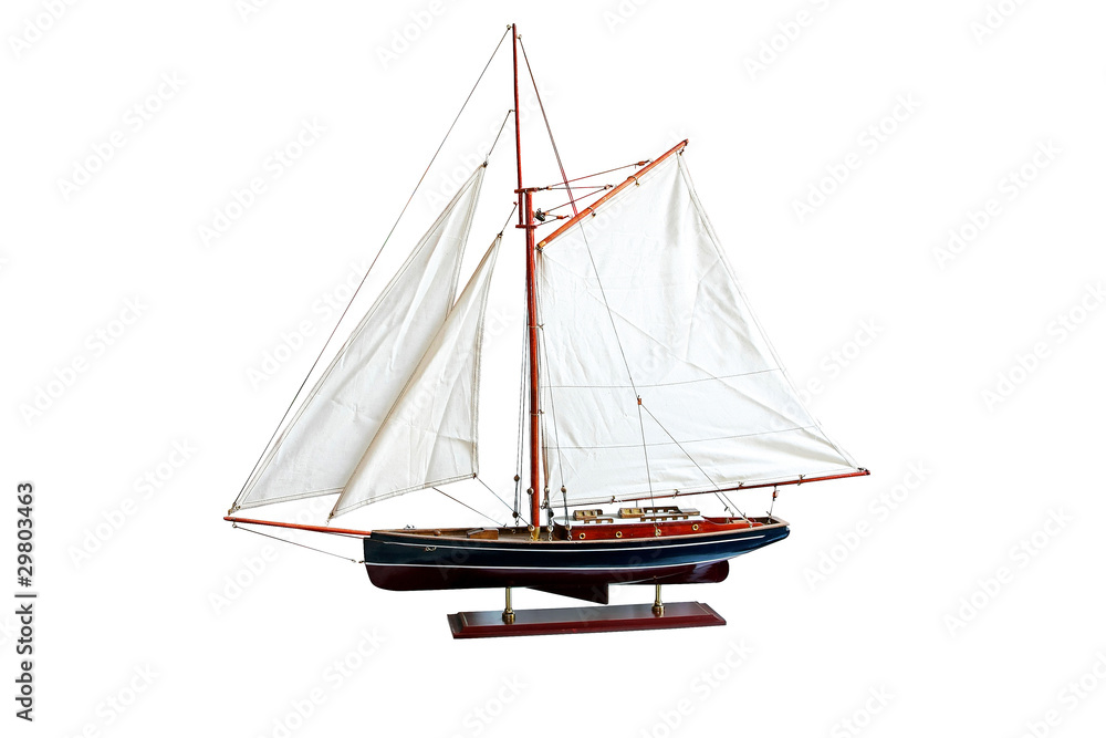 Sail ship isolated Sail ship isolated