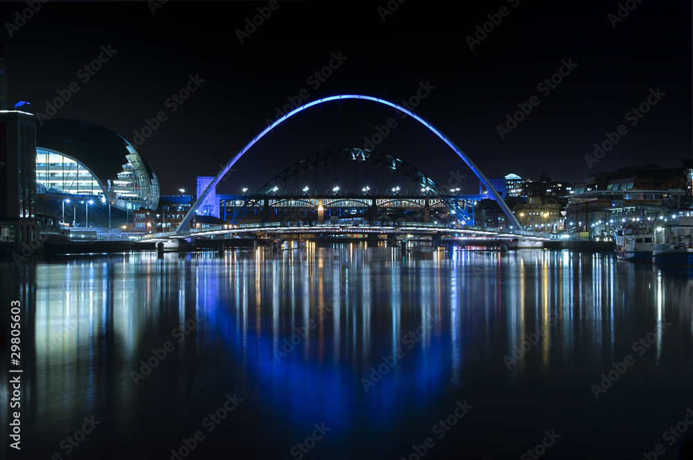Obraz premium Tyne Bridges