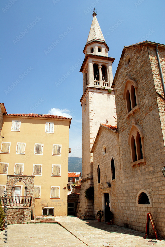 Old medieval town Budva (Montenegro)