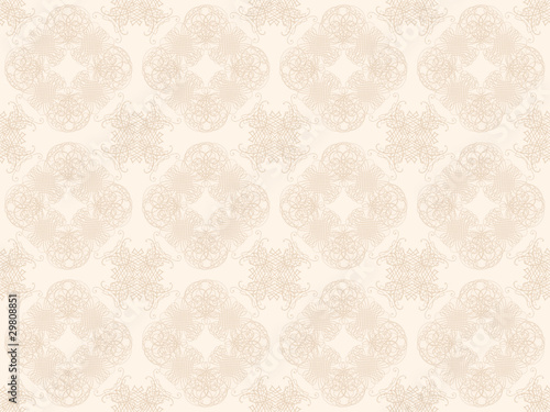 Beige seamless wallpaper pattern
