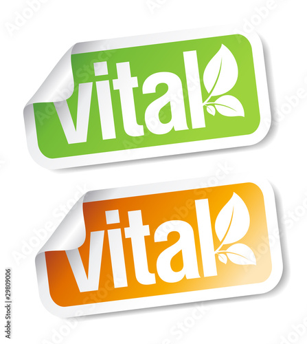 Vital stickers.