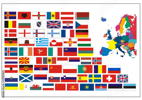 Flaggen - Europa