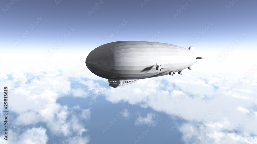 Obraz premium 飛行船