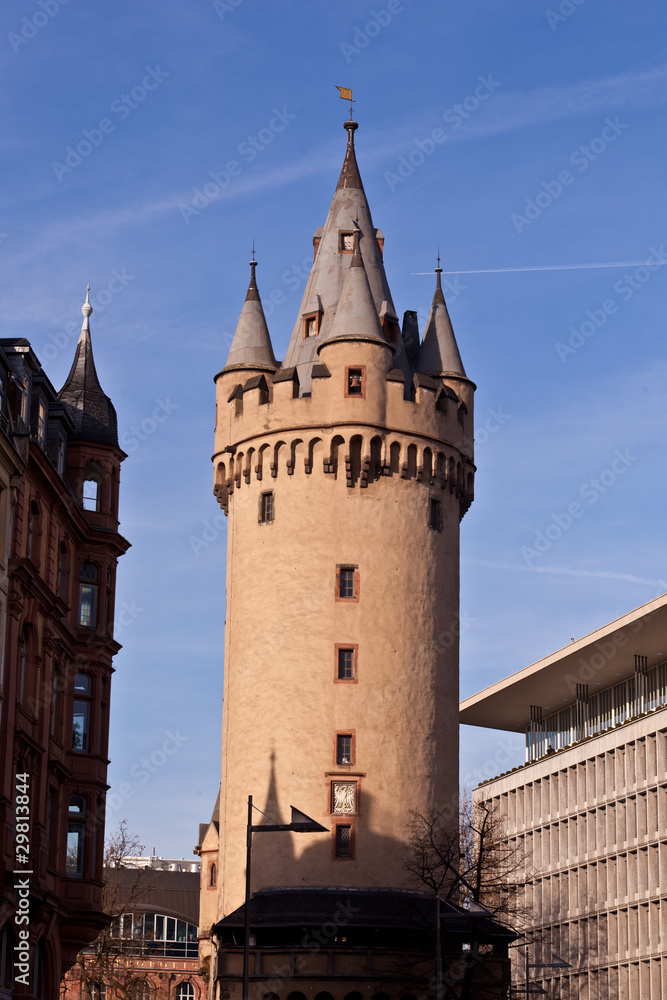 famous Eschenheimer Turm in Frankfurt