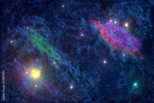 Fototapeta Naklejka Na Ścianę i Meble -  Galaxy