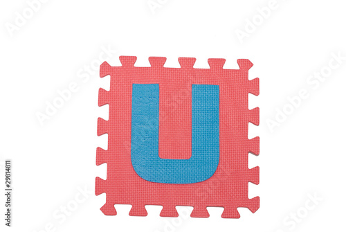 Letter u photo