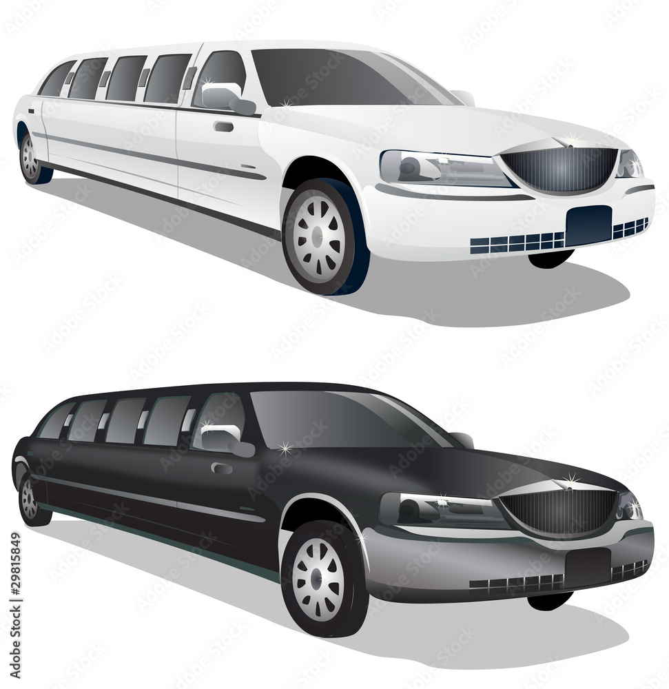 Black and White Limos