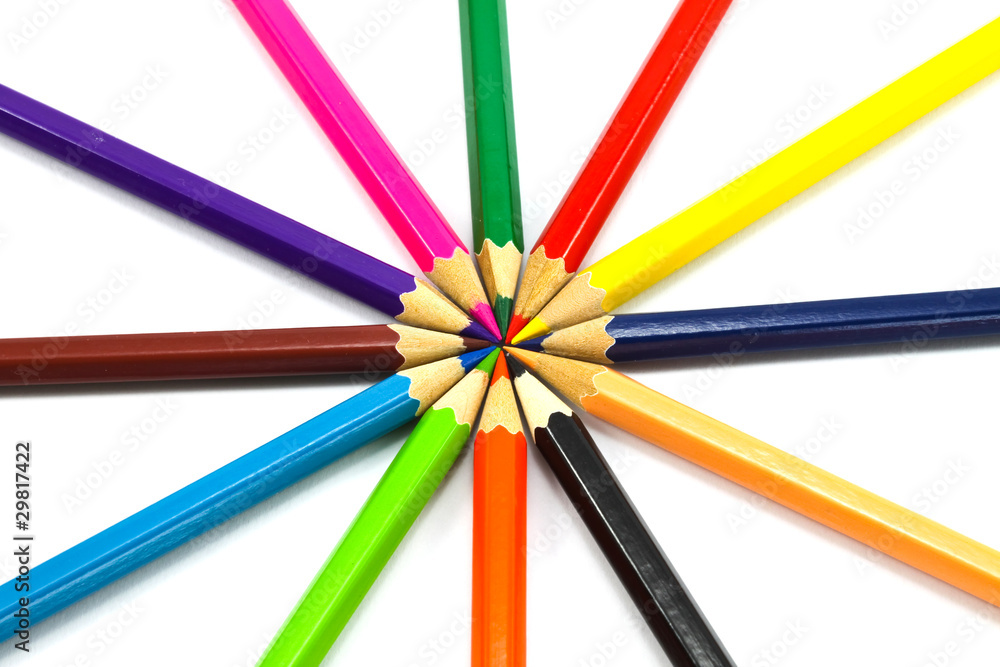 colorful crayon