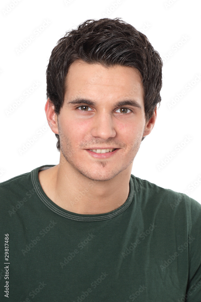 Portrait von einem jungen Mann Portrait von einem jungen Mann