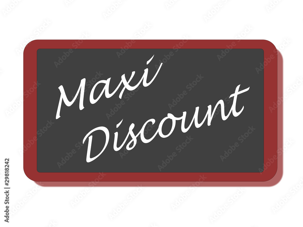 Obraz premium PANNEAU MAXI DISCOUNT