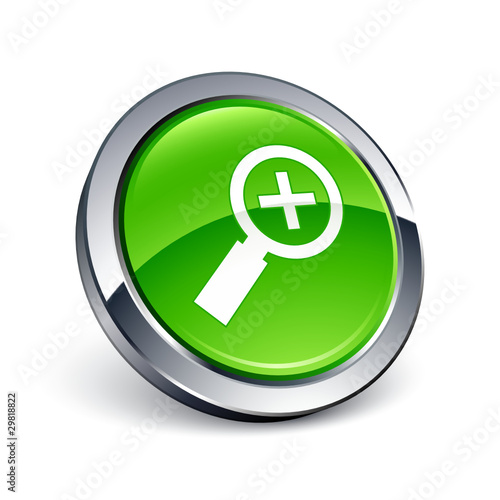 icône bouton internet loupe