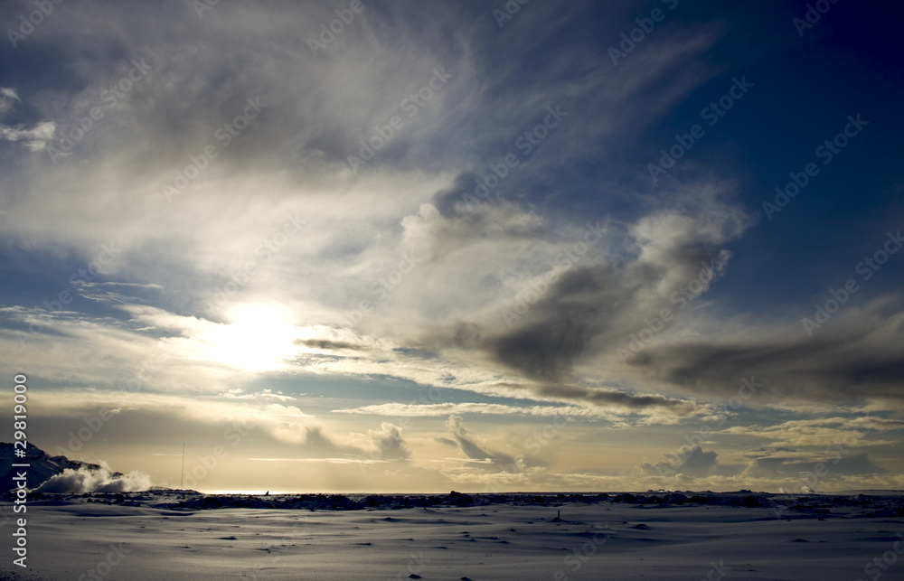 Winter mountain