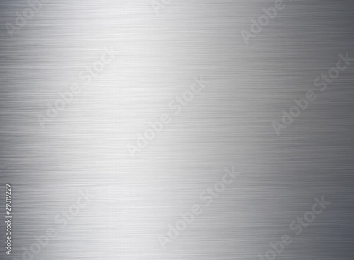 brushed silver metallic background
