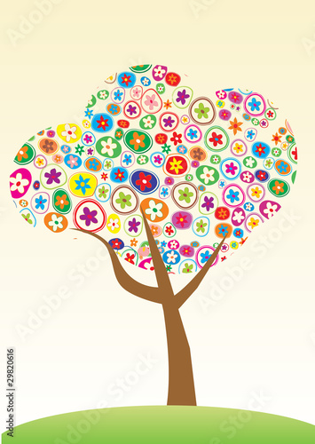 floral tree