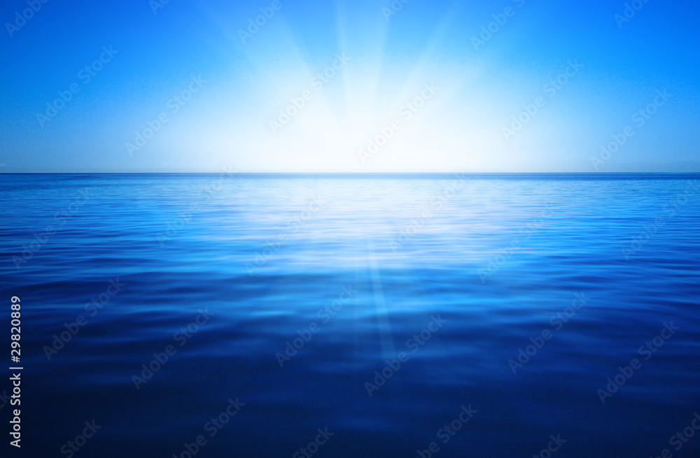 blue sky and ocean (Africa-Egypt)