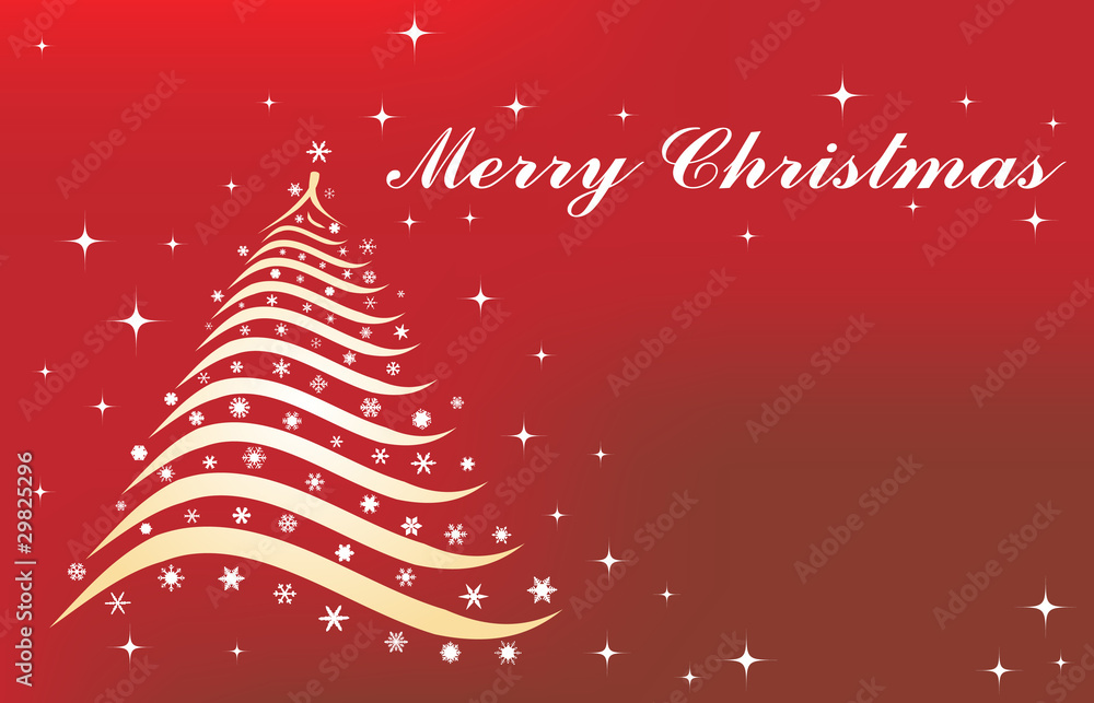 Christmas background with tree Christmas background with tree