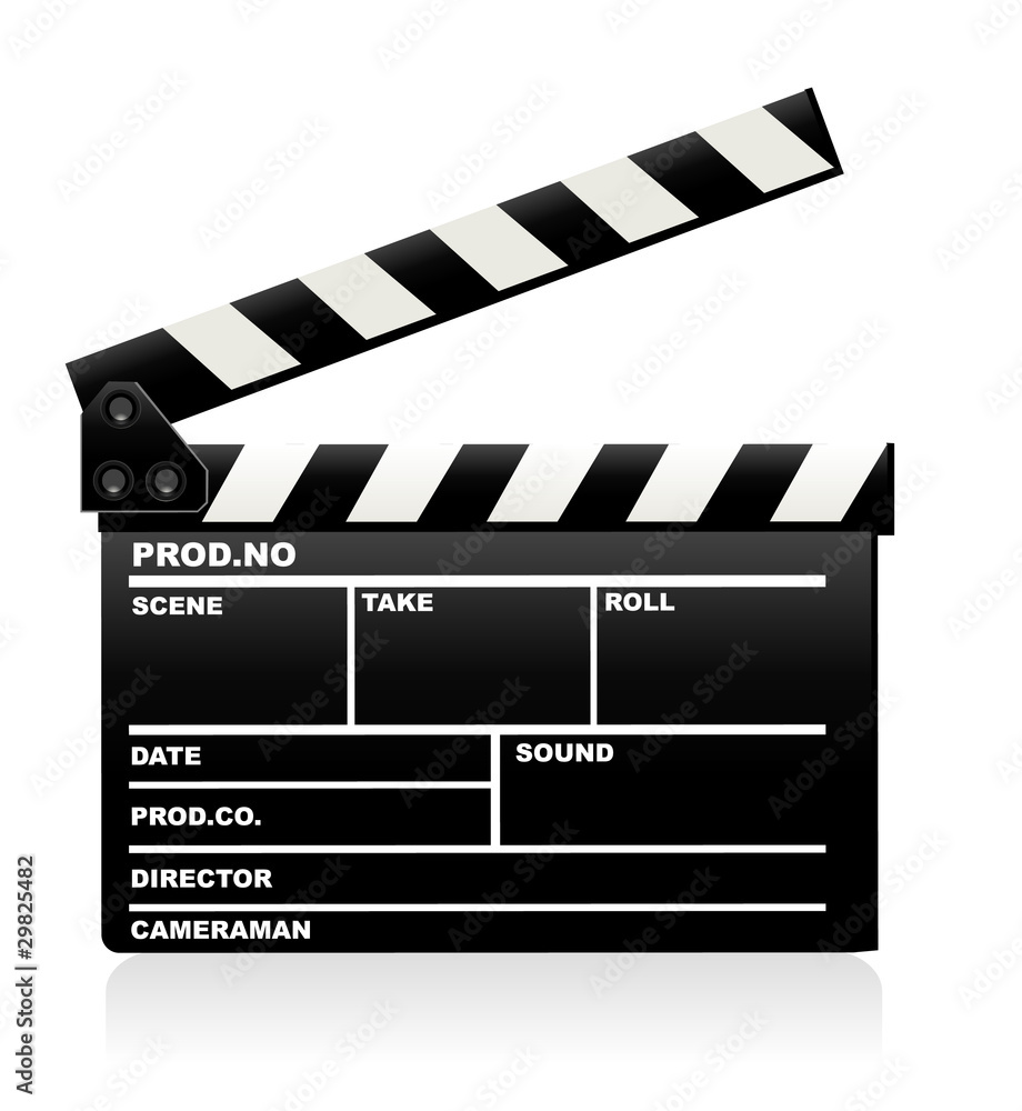 Clapper board