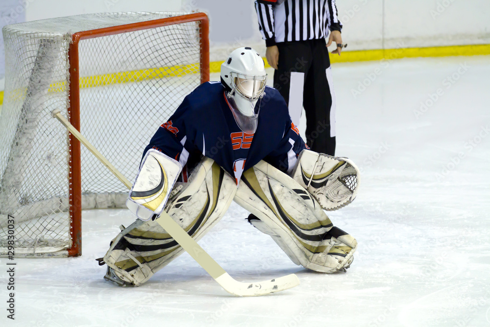 Fototapeta premium hockey goalie