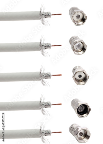Connectors for Coaxial Cable