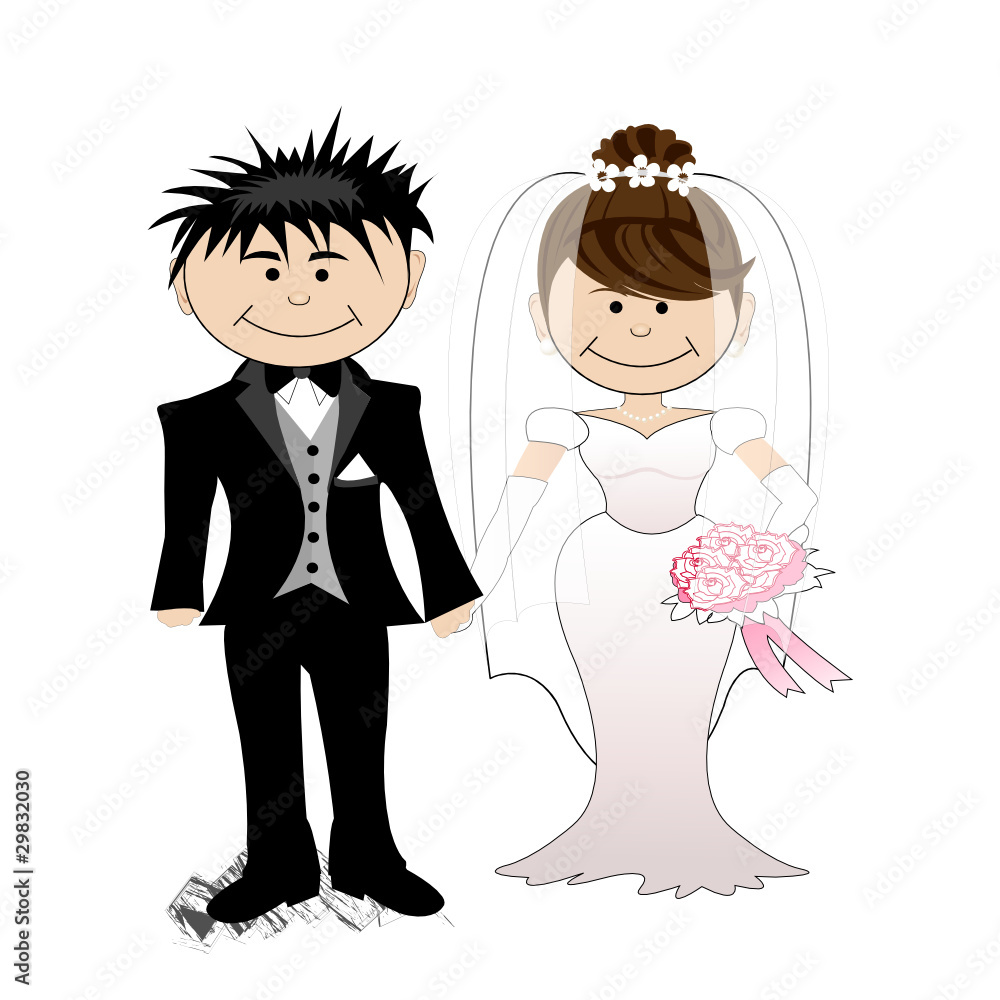 wedding - bride and groom wedding - bride and groom
