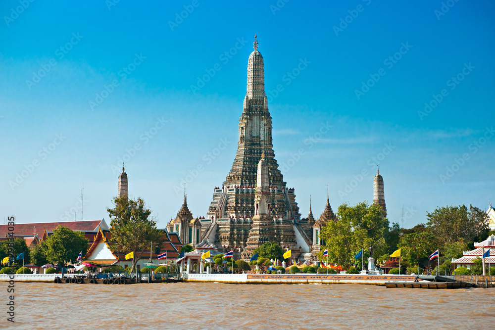 Naklejka premium War Arun, Bangkok, Thailandia.