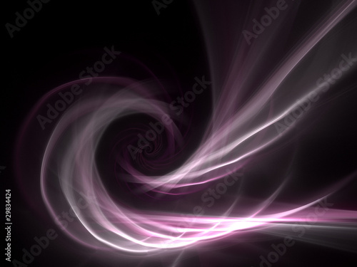 Pink dynamic spiral