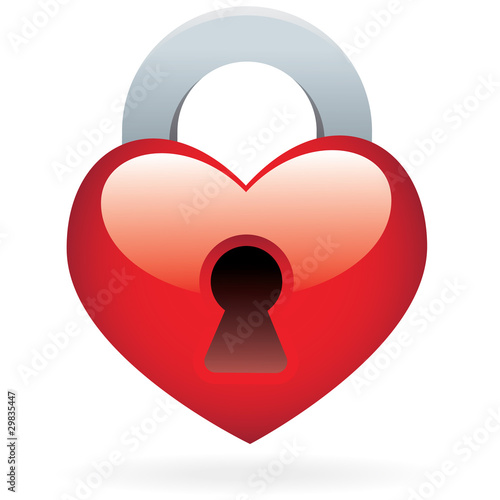 coeur cadenas