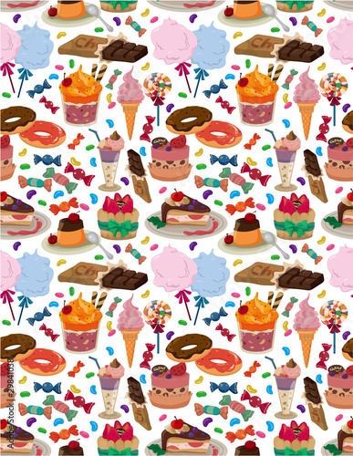 seamless candy pattern