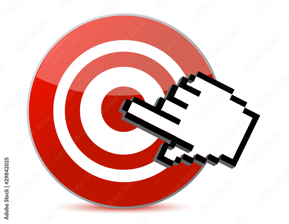 target and cursor target and cursor